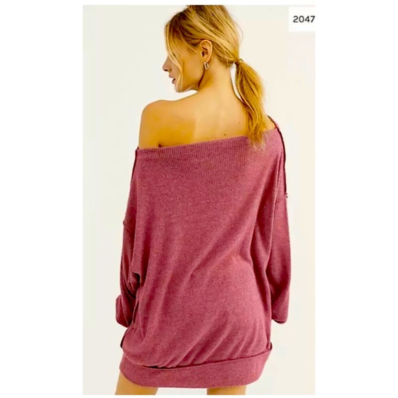Free People We The Free Main Squeeze Hacci Top - Picture 3 of 6